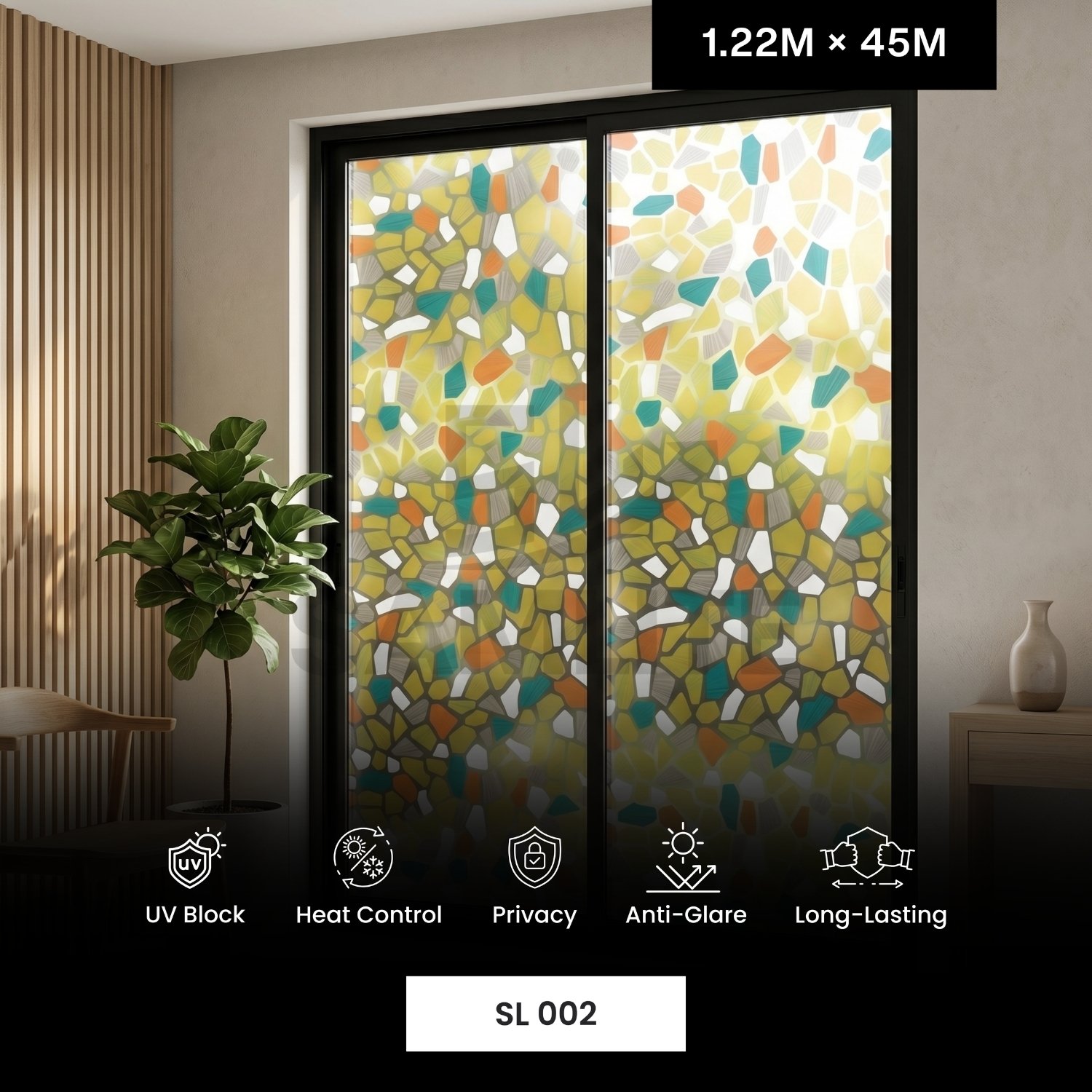 Samlite Decorative Window Film -002 - Image 2