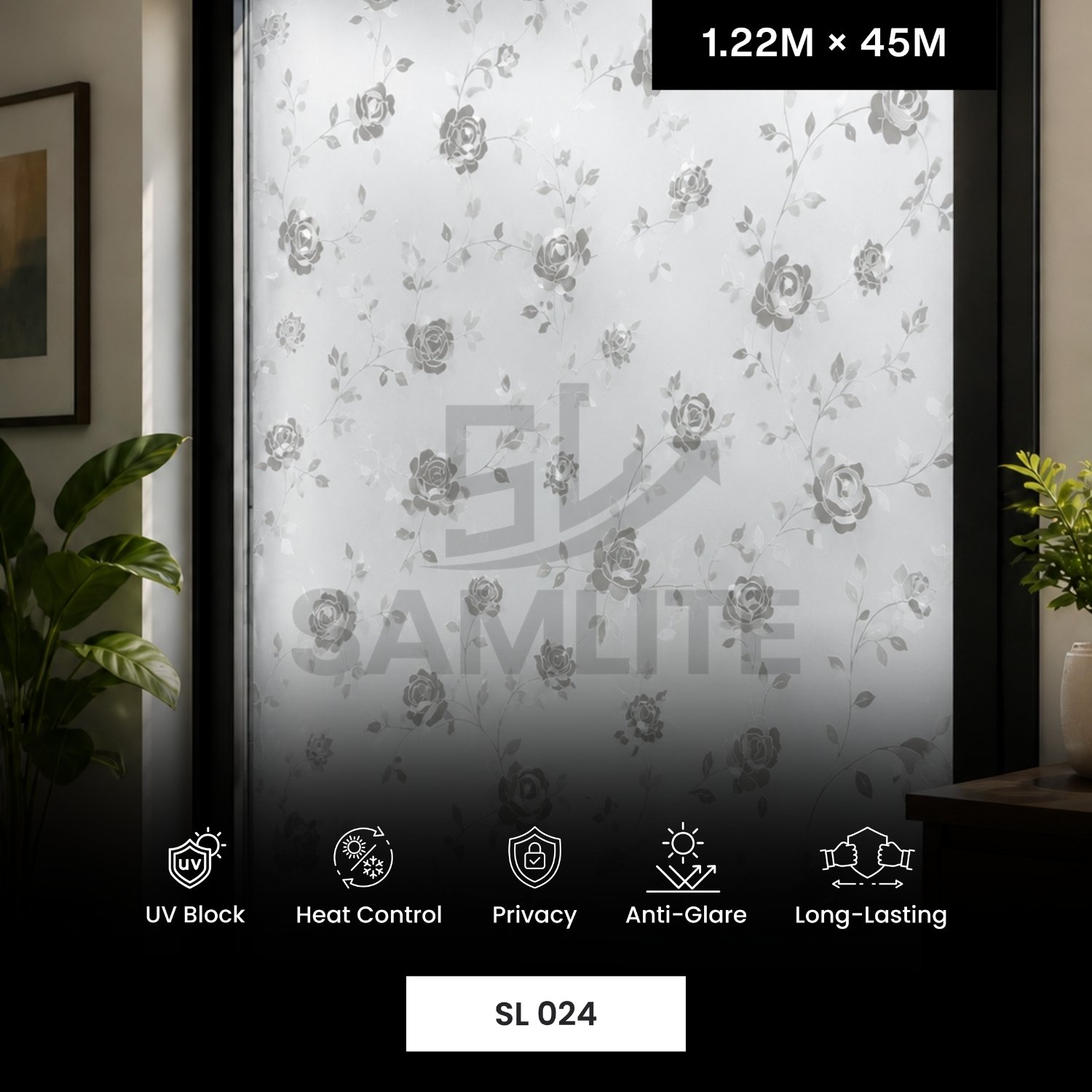 Samlite Decorative Window Film -024 - Image 2