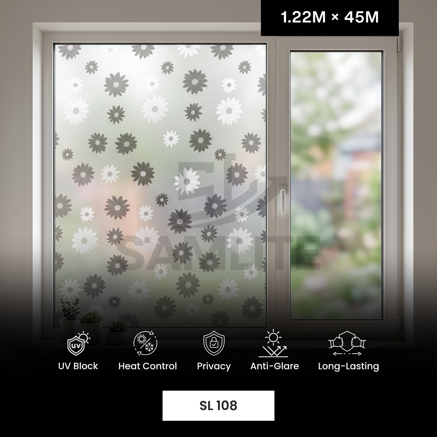 Samlite Decorative Window Film -108 - Image 2