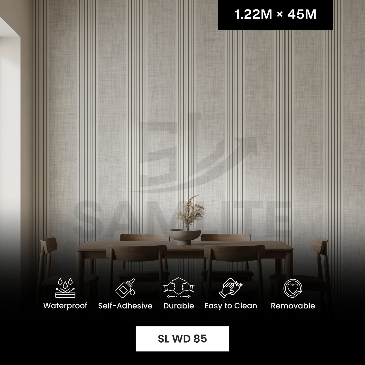 Samlite Decorative Wallpaper - SLWD85 - Image 2