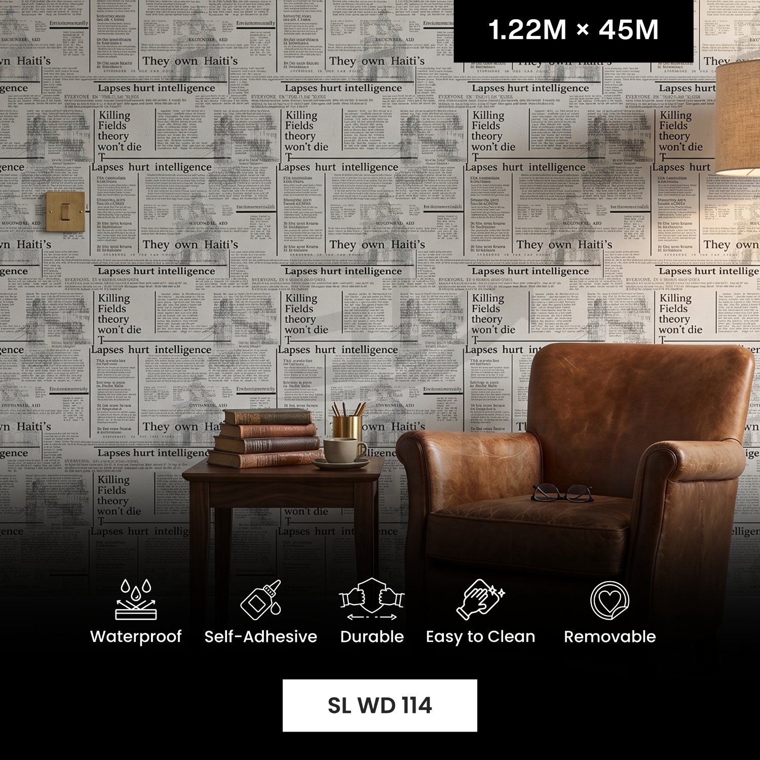 Samlite Decorative Wallpaper - SLWD114 - Image 2