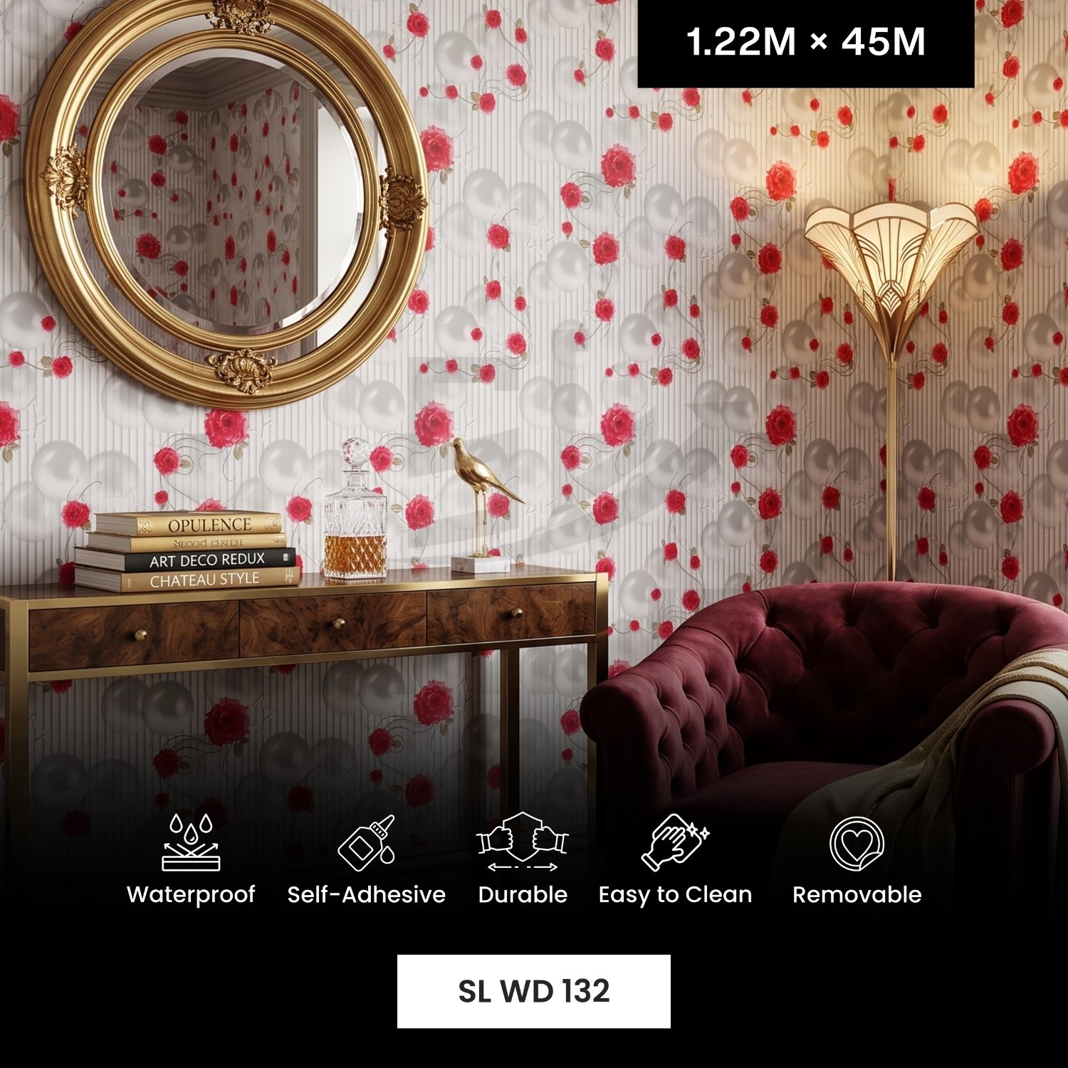 Samlite Decorative Wallpaper - SLWD132 - Image 2