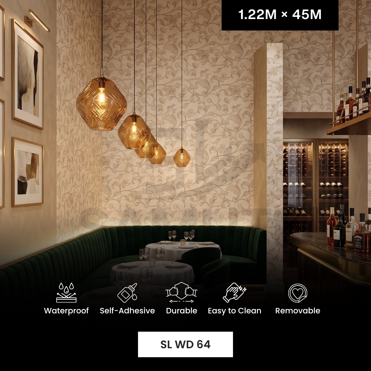 Samlite Decorative Wallpaper - SLWD64 - Image 2